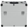 vidaXL Εργαλειοθήκη Ασημί 38 x 22,5 x 34 εκ. Αλουμινίου