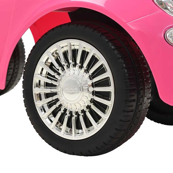 vidaXL Περπατούρα Fiat 500 Ροζ