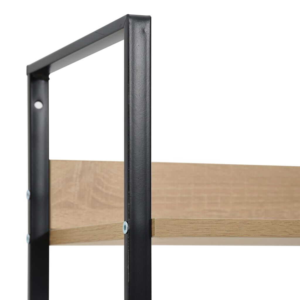 vidaXL Ραφιέρα 5 Επιπέδων Δρυς 60x27,6x158,5 εκ. Επεξεργασμένο Ξύλο