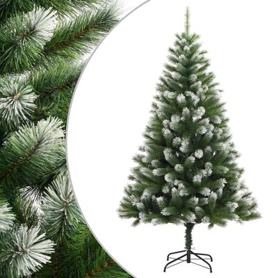 vidaXL Χριστουγεννιάτικο Δέντρο Τεχνητό Αρθρωτό με Χιόνι 150 εκ.