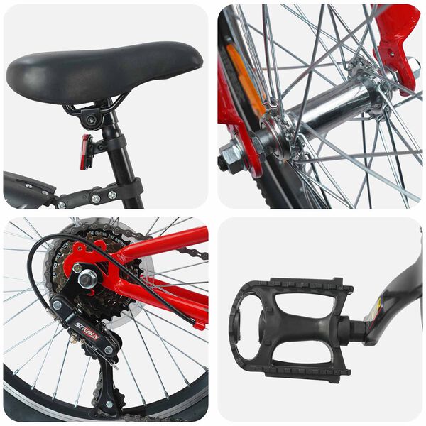 vidaXL &Pi;&alpha;&iota;&delta;&iota;&kappa;ό &Pi;&omicron;&delta;ή&lambda;&alpha;&tau;&omicron; 24 ί&nu;&tau;&sigma;&epsilon;&sigmaf; 6-Speed &gamma;&iota;&alpha; 8-12 &epsilon;&tau;ώ&nu; &Kappa;ό&kappa;&kappa;&iota;&nu;&omicron;