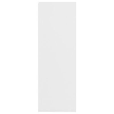 vidaXL Παπουτσοθήκη Λευκή Δρυς 54x34x100,5 εκ. από Επεξεργασμένο Ξύλο