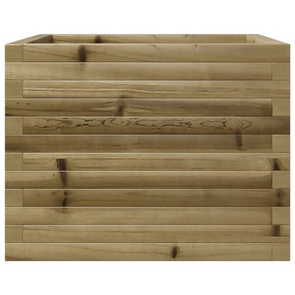 vidaXL Ζαρντινιέρα Κήπου 60x60x46 εκ. από Εμποτισμένο Ξύλο Πεύκου
