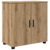 vidaXL Ντουλάπι Μπάνιου με ράφι με πόρτα artisan δρυς 61 x 35 x 64 εκ.
