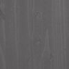 vidaXL Συρταριέρα HAMAR Αν. Γκρι 113 x 40 x 80εκ. Μασίφ Ξύλο Πεύκου