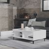 vidaXL Τραπεζάκι Σαλονιού Λευκό 90 x 60 x 35 εκ. από Μοριοσανίδα