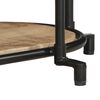 vidaXL Έπιπλο Τηλεόρασης 100x42x40 εκ. Μασίφ Ακατέργ. Ξύλο Μάνγκο