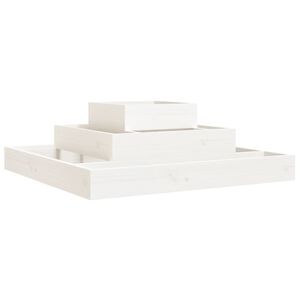 vidaXL &Zeta;&alpha;&rho;&nu;&tau;&iota;&nu;&iota;έ&rho;&alpha; &Lambda;&epsilon;&upsilon;&kappa;ή 80 x 80 x 27 &epsilon;&kappa;. &alpha;&pi;ό &Mu;&alpha;&sigma;ί&phi; &Xi;ύ&lambda;&omicron; &Pi;&epsilon;ύ&kappa;&omicron;&upsilon;