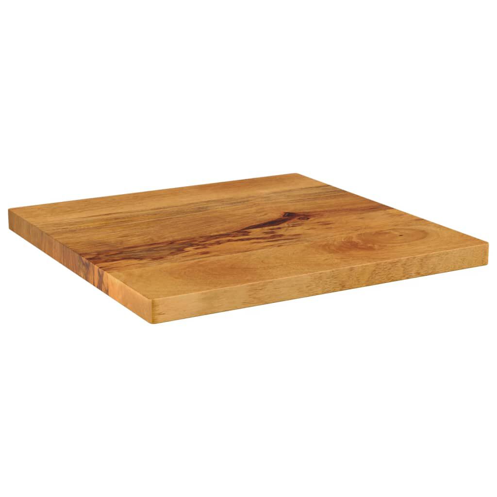 vidaXL Επιφάνεια Τραπεζιού Τετράγωνη 50x50x2,5 εκ. Μασίφ Ξύλο Μάνγκο