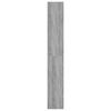 vidaXL Βιβλιοθήκη/Διαχωριστικό Χώρου Γκρι Sonoma 60x30x198 εκ.
