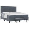 vidaXL &Kappa;&rho;&epsilon;&beta;ά&tau;&iota; &mu;&epsilon; &epsilon;&lambda;&alpha;&tau;ή&rho;&iota;&alpha; &Sigma;&kappa;&omicron;ύ&rho;&omicron; &gamma;&kappa;&rho;&iota; 200 x 180 cm &Beta;&epsilon;&lambda;&omicron;ύ&delta;&omicron;