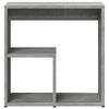 vidaXL Βοηθητικά Τραπέζια 2 τεμ Γκρι Σκυροδ. 50x30x50 εκ. Επεξ. Ξύλο