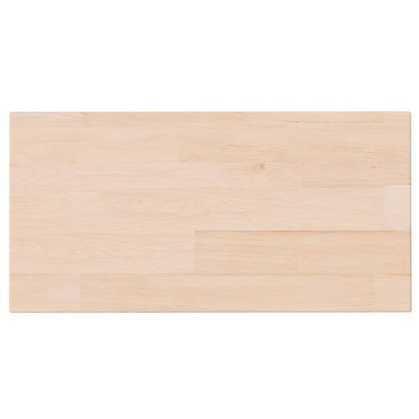 vidaXL Ράφι 40x20x1,5 εκ. από Ακατέργαστο Μασίφ Ξύλο Δρυός