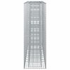 vidaXL &Alpha;&nu;&alpha;&sigma;&eta;&kappa;&omega;&mu;έ&nu;&omicron; &kappa;&rho;&epsilon;&beta;ά&tau;&iota; gabion 3 pcs &Alpha;&sigma;&eta;&mu;ί 250 x 50 x 150 &epsilon;&kappa;