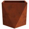 vidaXL &Gamma;&lambda;ά&sigma;&tau;&rho;&alpha; 2 pcs &Sigma;&kappa; rusty 40 x 40 x 40 cm