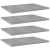 vidaXL &Rho;ά&phi;&iota;&alpha; &Beta;&iota;&beta;&lambda;&iota;&omicron;&theta;ή&kappa;&eta;&sigmaf; 4 &tau;&epsilon;&mu;. &Gamma;&kappa;&rho;&iota; &Sigma;&kappa;&upsilon;&rho;&omicron;&delta;. 40x30x1,5 &epsilon;&kappa;. &Epsilon;&pi;&epsilon;&xi;.&Xi;ύ&lambda;&omicron;