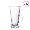 vidaXL &Pi;&omicron;&tau;ή&rho;&iota;&alpha; &Lambda;ά&tau;&epsilon; &mu;&epsilon; &Lambda;&alpha;&beta;ή 6 &Tau;&epsilon;&mu;. 250 ml