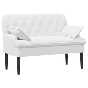 vidaXL Love seat &mu;&epsilon; &kappa;&omicron;&upsilon;&mu;&pi;&iota;ά &Lambda;&epsilon;&upsilon;&kappa;ό 111 x 68 x 80 &epsilon;&kappa;. Ύ&phi;&alpha;&sigma;&mu;&alpha;