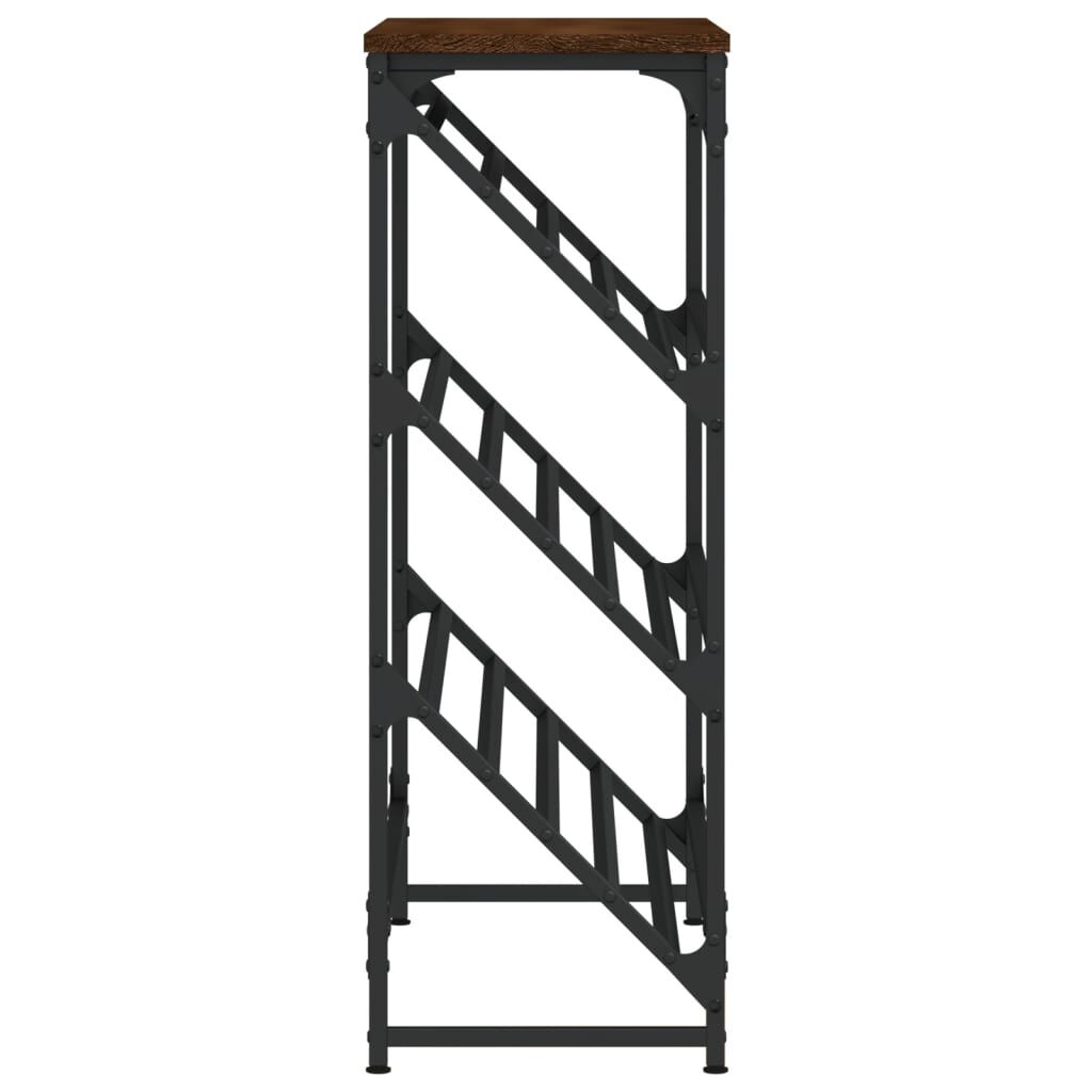 vidaXL Παπουτσοθήκη Καφέ Δρυς 90x30x85 εκ. Επεξεργασμένο Ξύλο