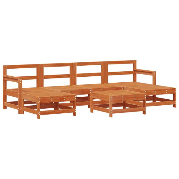 vidaXL &Sigma;&epsilon;&tau; &Xi;&alpha;&pi;&lambda;ώ&sigma;&tau;&rho;&alpha;&sigmaf; &Kappa;ή&pi;&omicron;&upsilon; 7 pcs &Kappa;&epsilon;&rho;&omega;&mu;έ&nu;&omicron; &Kappa;&alpha;&phi;έ &Sigma;&tau;&epsilon;&rho;&epsilon;ό &pi;&epsilon;ύ&kappa;&omicron;