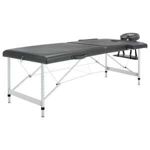 vidaXL &Kappa;&rho;&epsilon;&beta;ά&tau;&iota; &Mu;&alpha;&sigma;ά&zeta; 2 &Theta;έ&sigma;&epsilon;&omega;&nu; &Alpha;&nu;&theta;&rho;&alpha;&kappa;ί 186x68 &epsilon;&kappa;. &mu;&epsilon; &Sigma;&kappa;&epsilon;&lambda;&epsilon;&tau;ό &Alpha;&lambda;&omicron;&upsilon;&mu;&iota;&nu;ί&omicron;&upsilon;