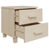 vidaXL Κομοδίνο HAMAR Καφέ Μελί 40 x 35 x 44,5 εκ. Μασίφ Ξύλο Πεύκου