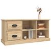vidaXL Έπιπλο Τηλεόρασης Sonoma Δρυς 102x35,5x47,5 εκ. Επεξ. Ξύλο