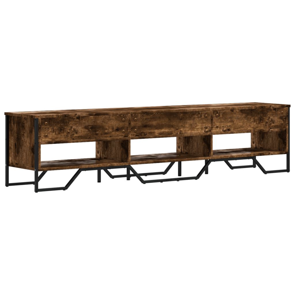 vidaXL Έπιπλο Τηλεόρασης Καπνιστή Δρυς 180x34x41 εκ. Επεξ. Ξύλο