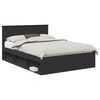 vidaXL &Sigma;&kappa;&epsilon;&lambda;&epsilon;&tau;ό&sigmaf; &Kappa;&rho;&epsilon;&beta;&alpha;&tau;&iota;&omicron;ύ &Mu;&alpha;ύ&rho;&omicron; 160 x 200 cm &Epsilon;&pi;&epsilon;&xi;&epsilon;&rho;&gamma;&alpha;&sigma;&mu;έ&nu;&omicron; &xi;ύ&lambda;&omicron;