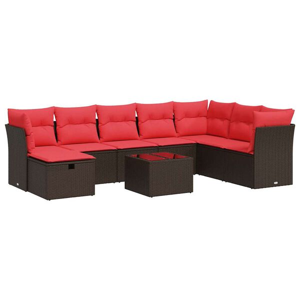 vidaXL &Sigma;&alpha;&lambda;ό&nu;&iota; &Kappa;ή&pi;&omicron;&upsilon; &Sigma;&epsilon;&tau; 9 &tau;&epsilon;&mu;. &Kappa;&alpha;&phi;έ &alpha;&pi;ό &Sigma;&upsilon;&nu;&theta;. &Rho;&alpha;&tau;ά&nu; &mu;&epsilon; &Mu;&alpha;&xi;&iota;&lambda;ά&rho;&iota;&alpha;