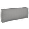 vidaXL Σετ Μαξιλαριών Πάγου 2 pcs Γκρι 120 x 80 x 12 cm Ύφασμα Oxford