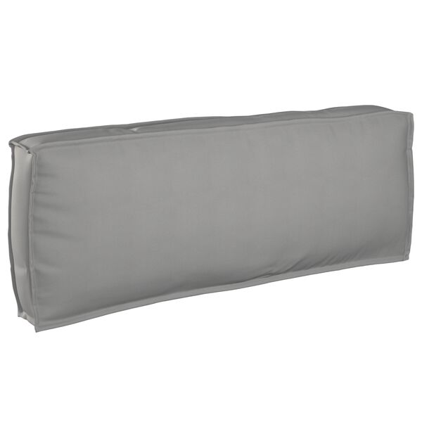 vidaXL Σετ Μαξιλαριών Πάγου 2 pcs Γκρι 120 x 80 x 12 cm Ύφασμα Oxford