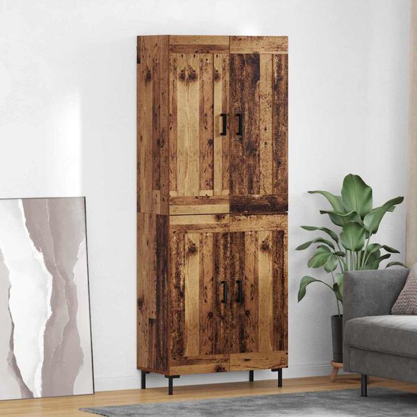 vidaXL Highboard 2 pcs &Pi;&alpha;&lambda;&iota;ό &Xi;ύ&lambda;&omicron; &Epsilon;&pi;&epsilon;&xi;&epsilon;&rho;&gamma;&alpha;&sigma;&mu;έ&nu;&omicron; &xi;ύ&lambda;&omicron;