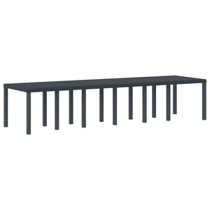vidaXL &Tau;&rho;&alpha;&pi;έ&zeta;&iota; &Kappa;ή&pi;&omicron;&upsilon; &Alpha;&nu;&theta;&rho;&alpha;&kappa;ί 350 x 100 x 74 &epsilon;&kappa;. &sigma;&upsilon;&nu;&theta;&epsilon;&tau;&iota;&kappa;ό &rho;&alpha;&tau;ά&nu;