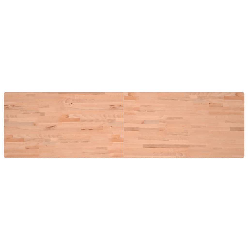 vidaXL Πάγκος Εργασίας 200x55x81,5εκ. από Μασίφ Ξύλο Οξιάς και Μέταλλο