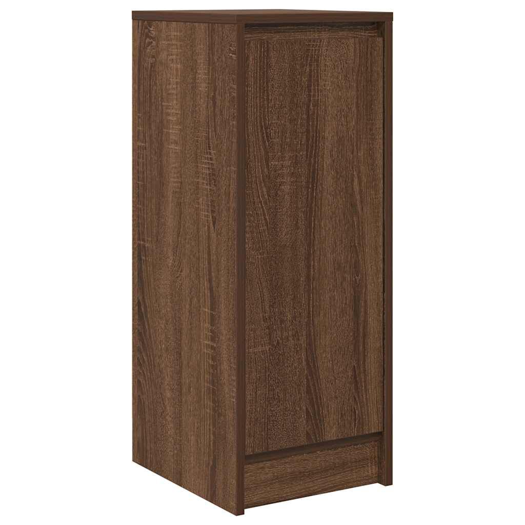 vidaXL Ντουλάπι Καφέ Δρυς 29,5x34x76 εκ. Επεξεργασμένο Ξύλο