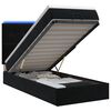 vidaXL &Kappa;&rho;&epsilon;&beta;ά&tau;&iota; Ottoman &mu;&epsilon; &Sigma;&tau;&rho;ώ&mu;&alpha; &kappa;&alpha;&iota; LED &Mu;&alpha;ύ&rho;&omicron; 90 x 200 cm &Beta;&epsilon;&lambda;&omicron;ύ&delta;&omicron;