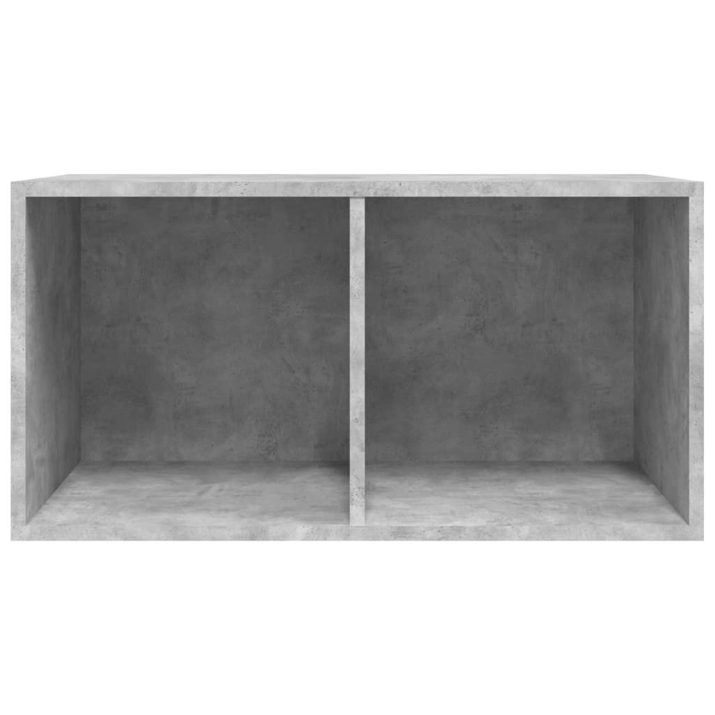 vidaXL Έπιπλο Δίσκων Βινυλίου Γκρι Σκυρ. 71x34x36 εκ. Επεξεργ. Ξύλο
