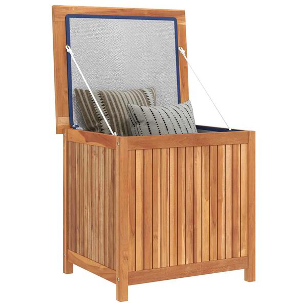 vidaXL Μπαούλο Αποθήκευσης Κήπου 120 x 50 x 58 εκ. από Μασίφ Ξύλο Teak