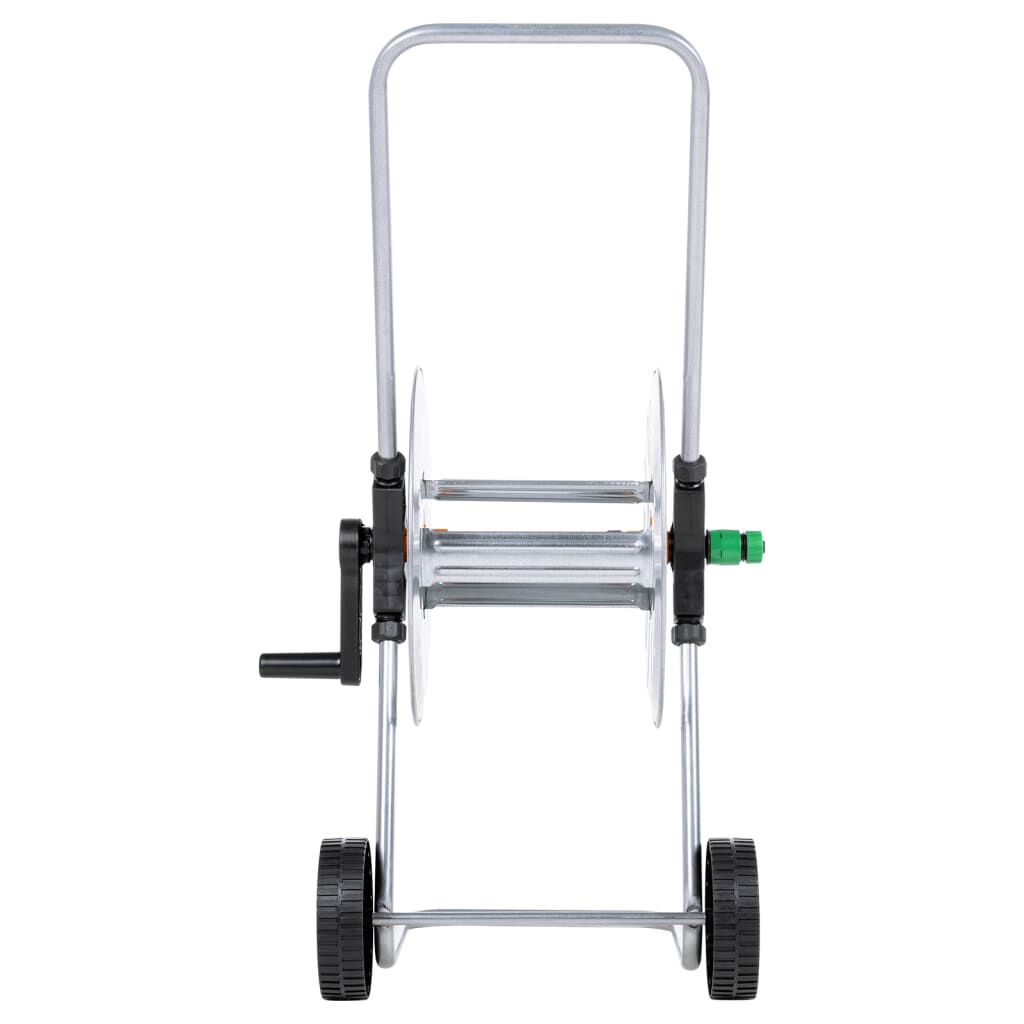 vidaXL Ανέμη Ποτίσματος Τροχήλατη για 50 μ. 1/2" ή 35 μ. 3/4" Ατσάλινη