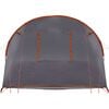vidaXL Σκηνή τούνελ με στέγη Γκρι και Πορτοκαλί 740 x 370 x 220 εκ.