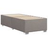 vidaXL &Kappa;&rho;&epsilon;&beta;ά&tau;&iota; Boxspring &mu;&epsilon; &Sigma;&tau;&rho;ώ&mu;&alpha; Taupe 100 x 200 &epsilon;&kappa;. &Upsilon;&phi;&alpha;&sigma;&mu;ά&tau;&iota;&nu;&omicron;