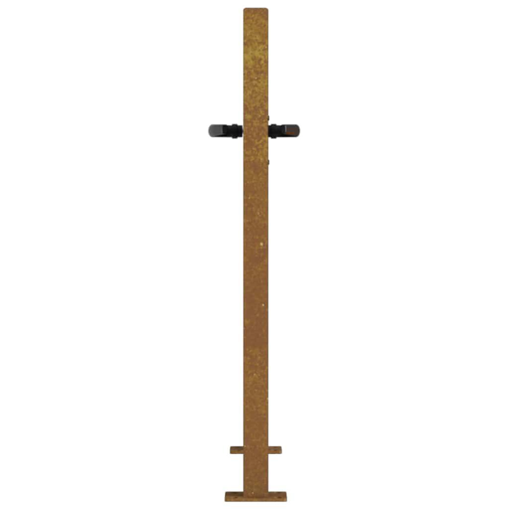 vidaXL Πύλη Κήπου 105x80 εκ. από Ατσάλι Corten