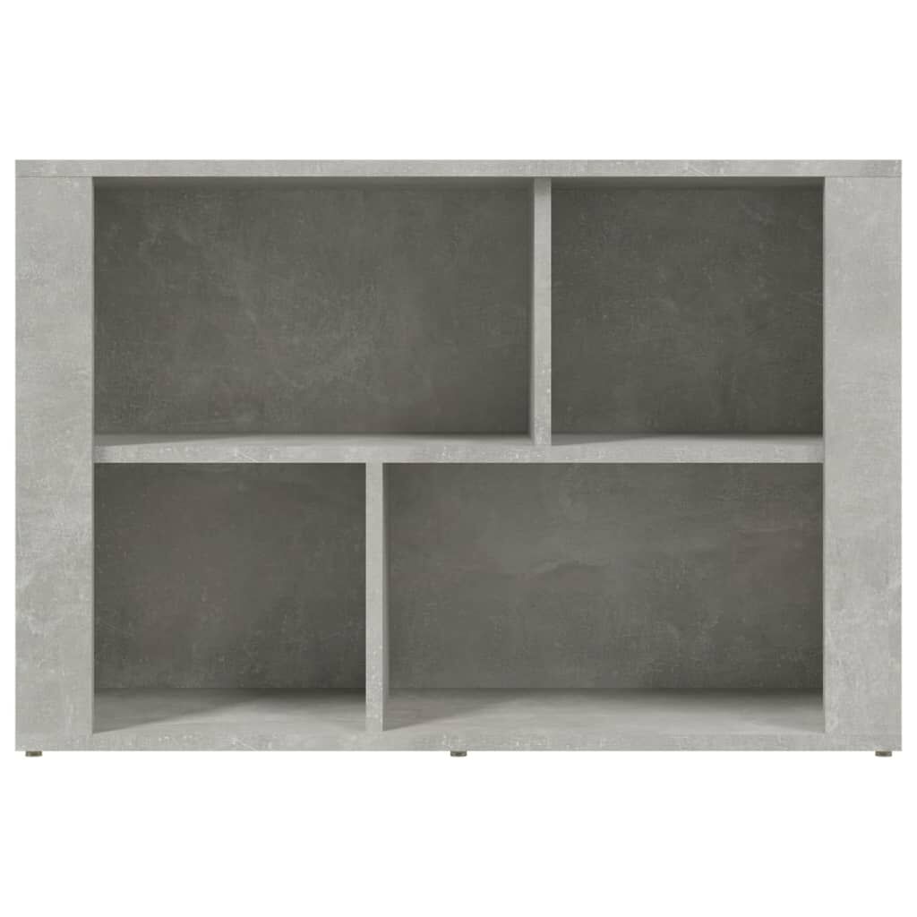 vidaXL Ντουλάπι Γκρι Σκυροδέματος 80x30x54 εκ. Επεξεργασμένο Ξύλο