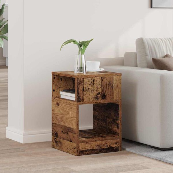 vidaXL End Table &Pi;&alpha;&lambda;&iota;ό &xi;ύ&lambda;&omicron; 30,5 x 30 x 45 &epsilon;&kappa; &Epsilon;&pi;&epsilon;&xi;&epsilon;&rho;&gamma;&alpha;&sigma;&mu;έ&nu;&omicron; &xi;ύ&lambda;&omicron;