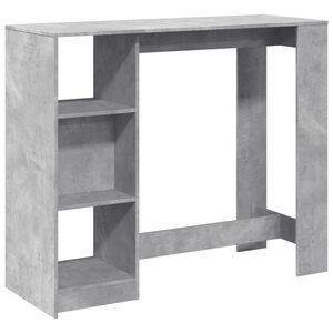 vidaXL &Tau;&rho;&alpha;&pi;έ&zeta;&iota; &Kappa;&omicron;&nu;&sigma;ό&lambda;&alpha; &mu;&epsilon; &Rho;ά&phi;&iota; &Gamma;&kappa;&rho;&iota; &Sigma;&kappa;&upsilon;&rho; 124x46x103,5&epsilon;&kappa;. &Epsilon;&pi;&epsilon;&xi;&epsilon;&rho;&gamma;. &Xi;ύ&lambda;&omicron;