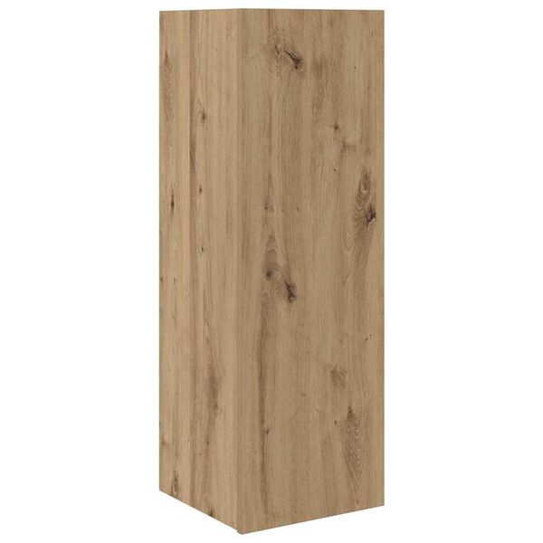 vidaXL Τηλεοπτική Κάβα Τοίχου 4 pcs artisan δρυς 200 x 30 x 30 cm
