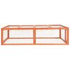 vidaXL Κλουβί Κουνελιών 183 x 90 x 46,5 εκ. από Μασίφ Ξύλο Ελάτης