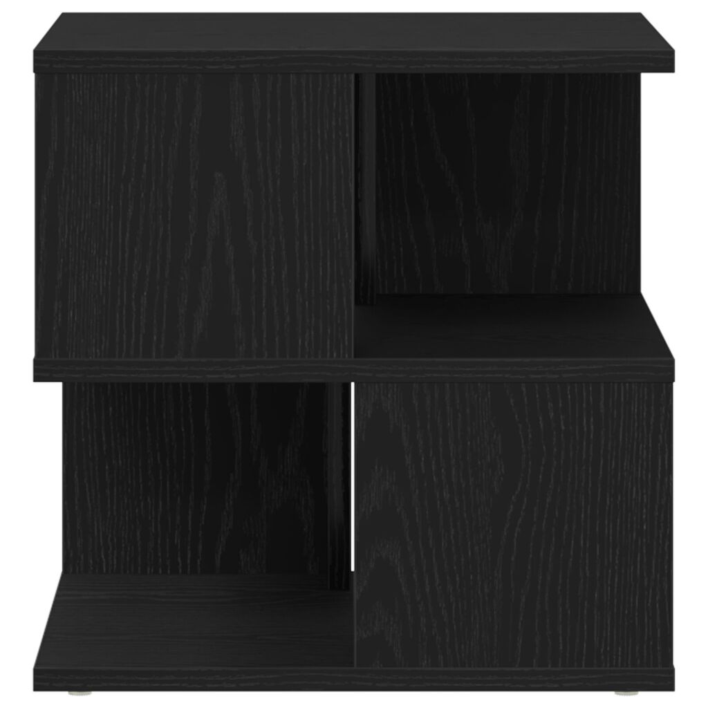vidaXL Τραπέζι Ψηλού Σαλονιού Μαύρο Δρυς 40x40x40 εκ. Φτιαγμένο από Ξύλο
