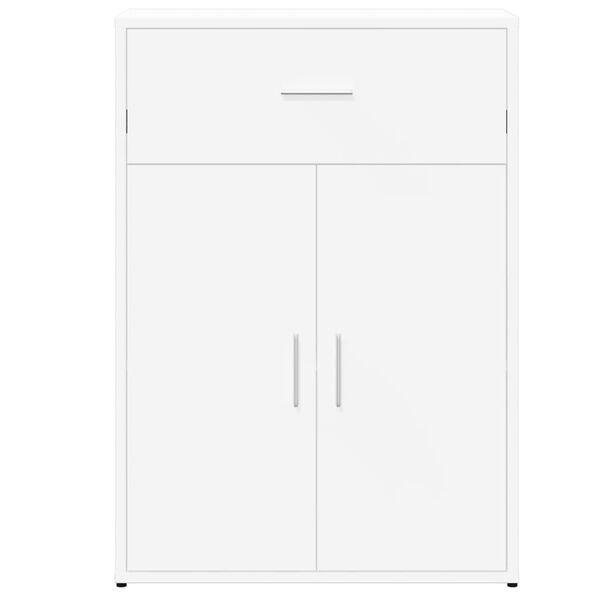 vidaXL Βοηθητικά Ντουλάπια 2 τεμ. Λευκό 60x30x84 εκ. Επεξεργ. Ξύλο